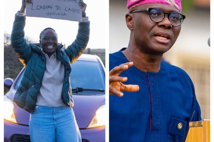 Pelumi Nubi gets a car from Jide Sanwo-Olu [Instagram]