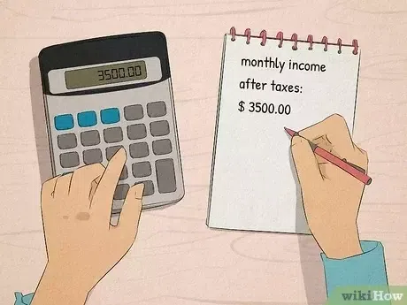 Budget your income [wikiHow]