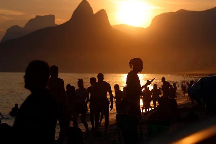 A record for perceived temperature was broken in Rio de Janeiro [PAP/Antonio Lacerda]