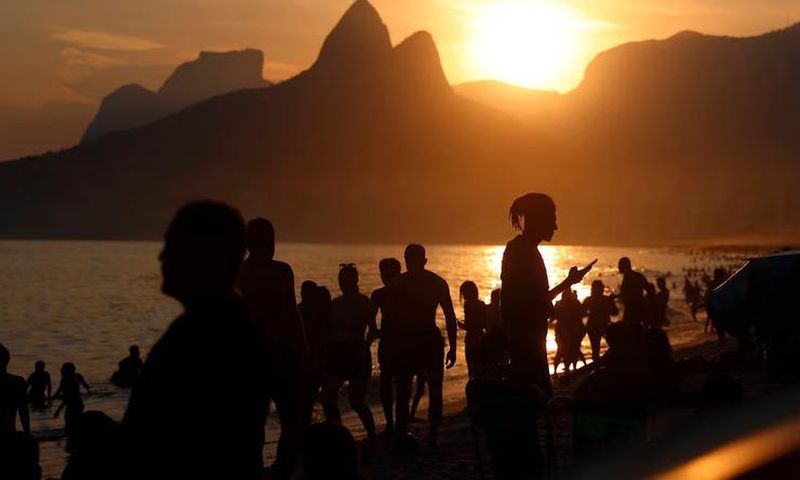 A record for perceived temperature was broken in Rio de Janeiro [PAP/Antonio Lacerda]