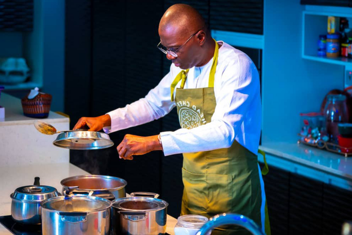 'Chef' Sanwo-Olu channels his inner Hilda Baci on Father's Day [Twitter:@jidesanwoolu]