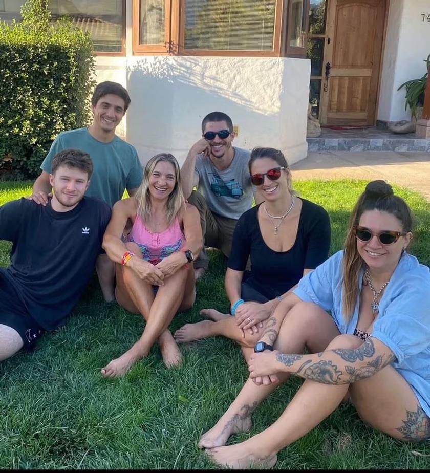 Fran González with her children [Jam Press/East News]