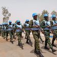 Nigerian Army troops forming up for a group photograph after the pre-deployment training graduation ceremony on Wednesday at MLAILPKC Jaji, Kaduna state  [NAN]