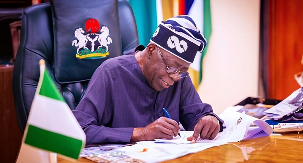 President Bola Tinubu signed the national student loan after the National Assembly amended the report from the Committee on Tertiary Institutions and TETFund. [The Presidency Nigeria/X]
