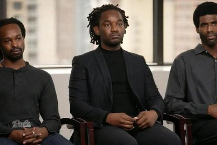From left: Alvin Jackson, Emmanuel Jean Joseph and Xavier Veal (Source: BBC)