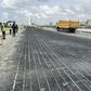 Ongoing construction of the Lagos- Calabar Coastal Road at the Landmark end in Lagos.