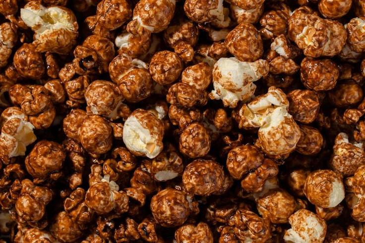 Chocolate popcorn [Image Credit: Mikhail Nilov]