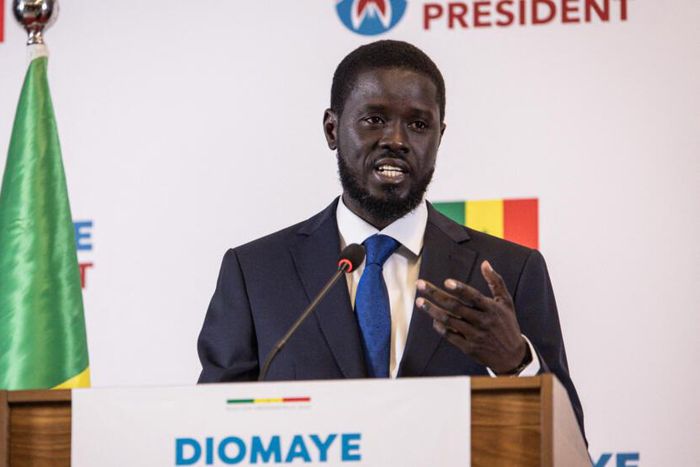 Bassirou Diomaye Faye, the incoming President of Senegal. [France 24]