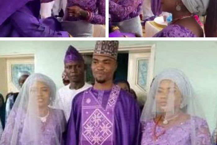 He was seen locking lips with his brides in a viral video [Tori News]