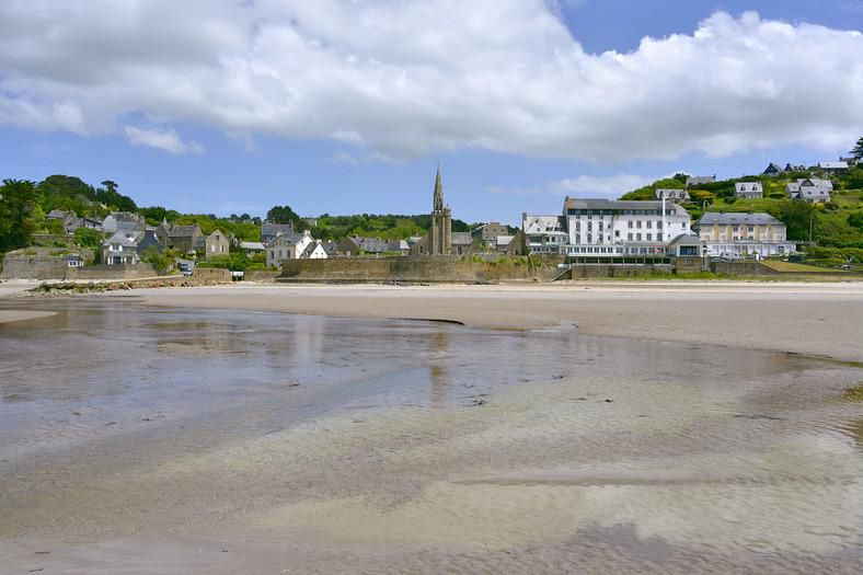 Swimming at Saint-Michel-en-Grève beach in Brittany can be particularly dangerous due to the gases produced there [Shutterstock]