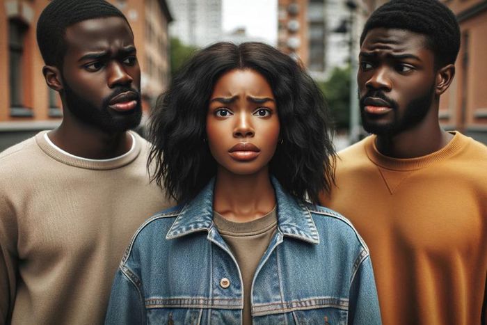 Stuck between two lovers