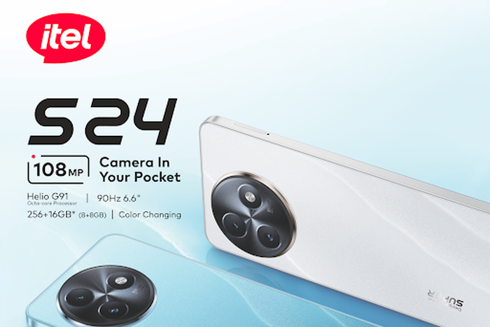 108MP camera in your pocket: itel launches new S24 smartphone in Nigeria