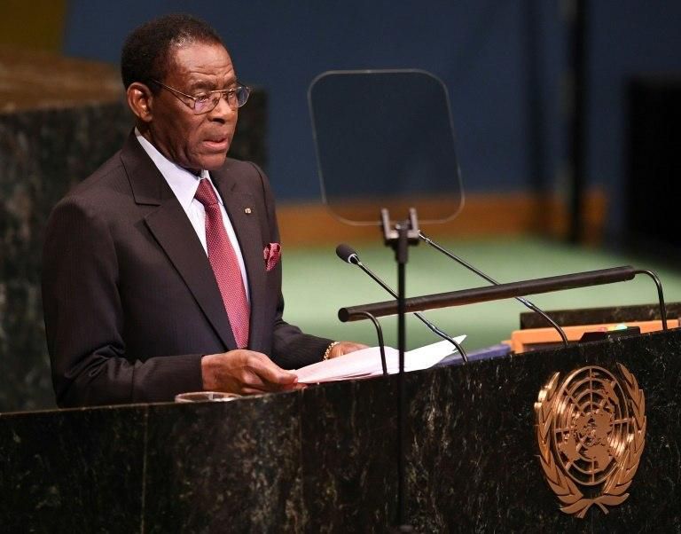 Teodoro Obiang Nguema, President of Equatorial Guinea, is Africa's longest-serving ruler