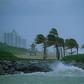 A tropical cyclone
