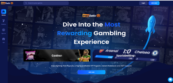 Heybets.io - Among The Top-Rated Casinos with Swift Payout
