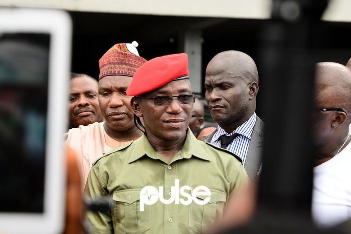 Sports Minister Solomon Dalung