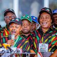 NLC President, Joe Ajaero addressing workers on Wednesday, May 1 at the Eagle Square, Abuja. [Facebook]