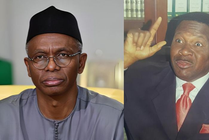 Nasir El-Rufai and Mike Ozekhome [Facebook]