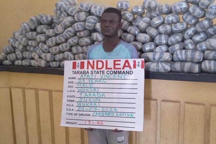NDLEA seizes consignment of psychoactive substances hidden in noodles in Bayelsa [Facebook:NDLEA]