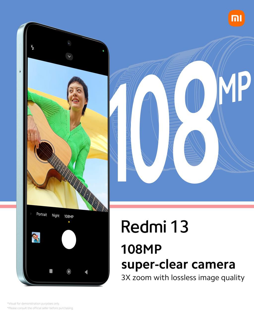 Introducing Redmi 13:108MP camera paired with fun features to unleash your creativity