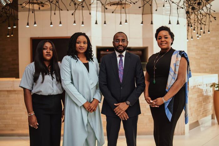 L-R:  Yetty Ogunnubi, CEO, YD Company; Inya Lawal, President, Ascend Studios Foundation; Implementating Partner of GTA; Kashifu Inuwa Abdullahi, Director General, NITDA; Olori Boye-Ajayi, Co-founder, ONE AFRICA