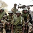 Nigerian soldiers fighting Boko Haram