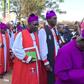 Church of Uganda bishops in their regalia