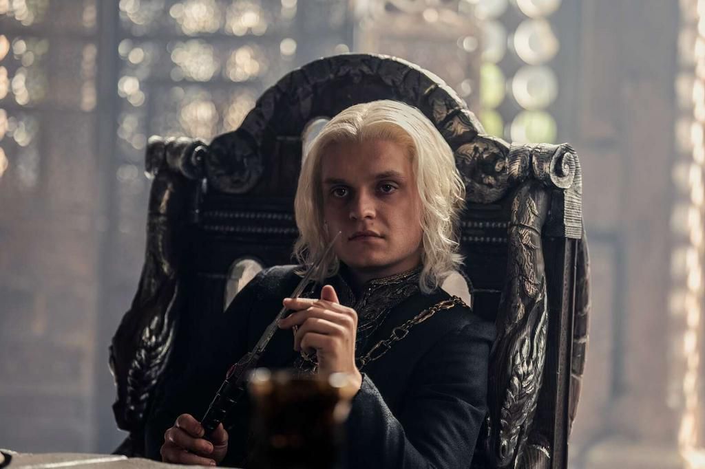 Aegon Targaryen reminds you of another young hot-headed king from the Game of Thrones universe [Ollie Upton/HBO]