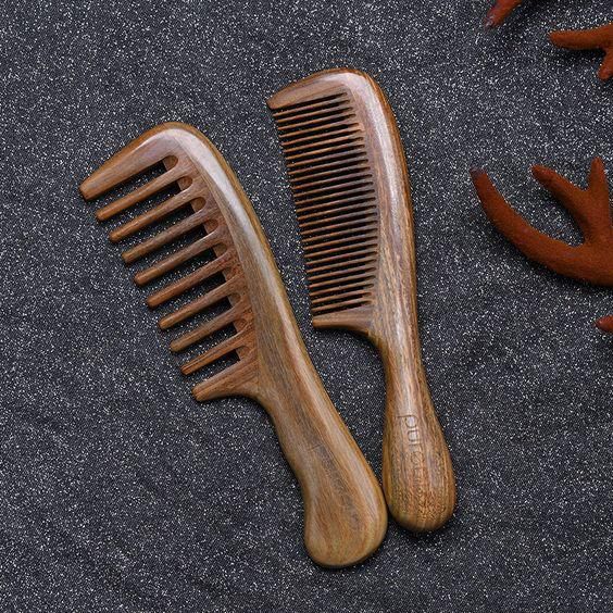 Wooden combs [Pure Glo Naturals]