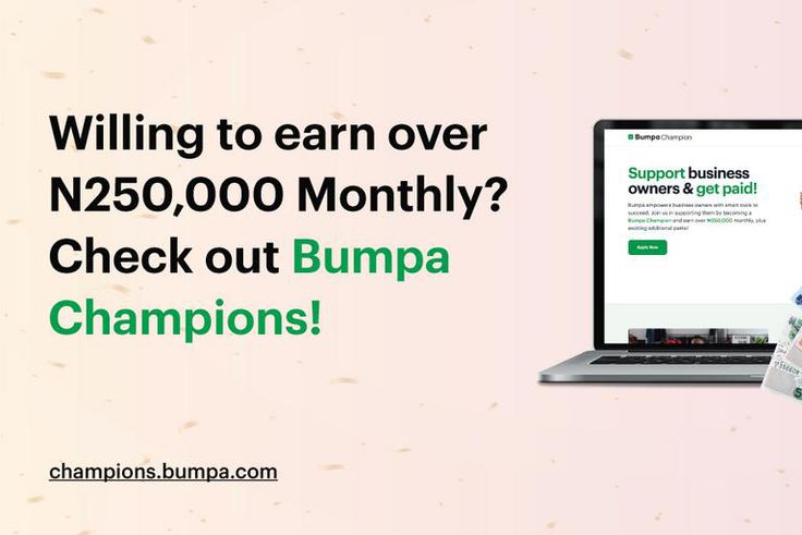 Support the Mission: Become a Bumpa Champion and empower small businesses
