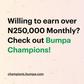 Support the Mission: Become a Bumpa Champion and empower small businesses