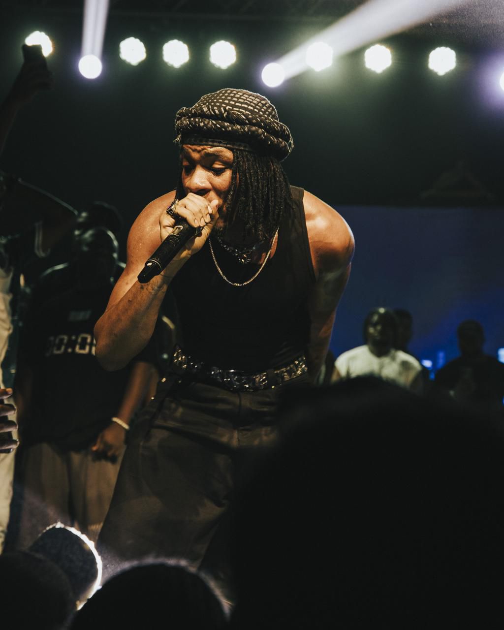 Meja Kunta at the mega concert - University of Dar es Salaam (UDSM), Tanzania