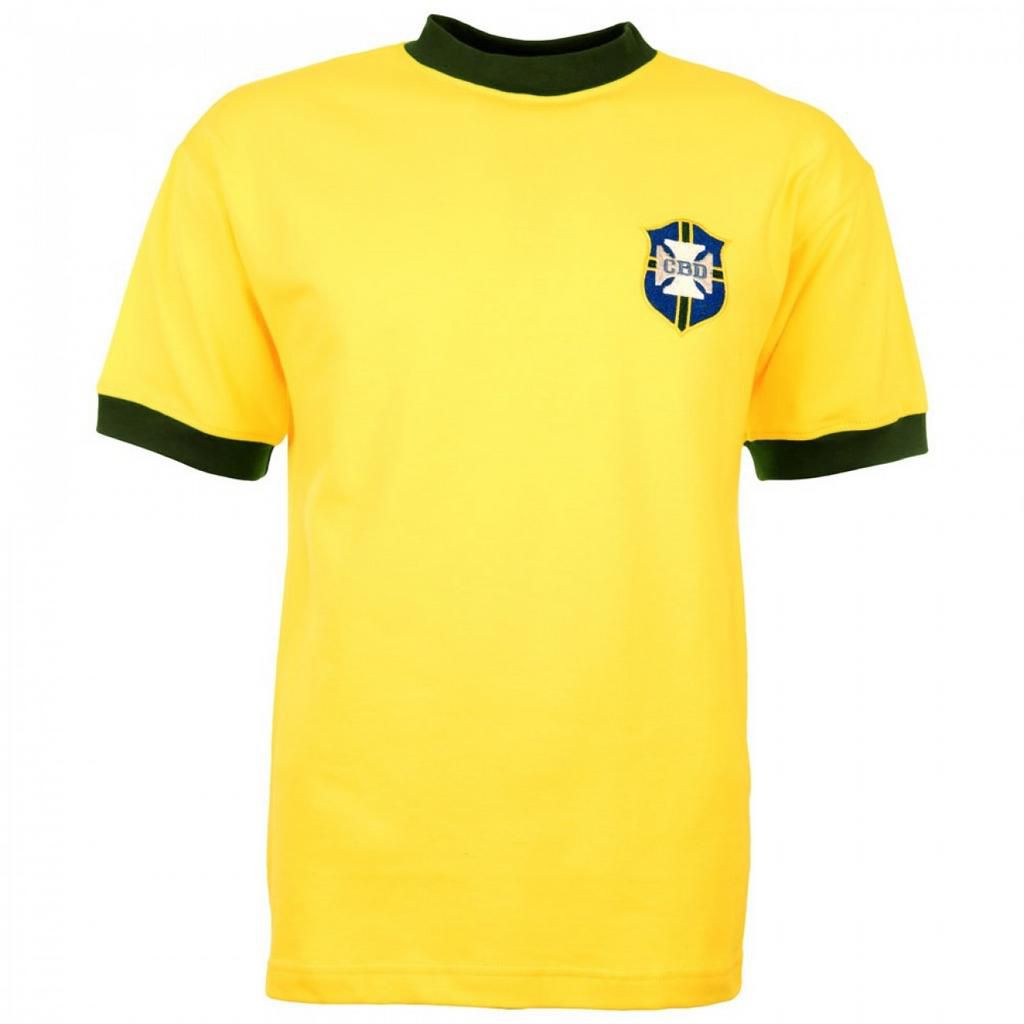 Brazil 1970 Home Jersey is a classic [retrofootball]