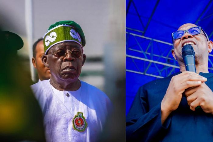 Bola Tinubu and Peter Obi. [Facebook]