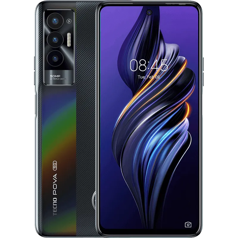 Pova5G black [TECNO]