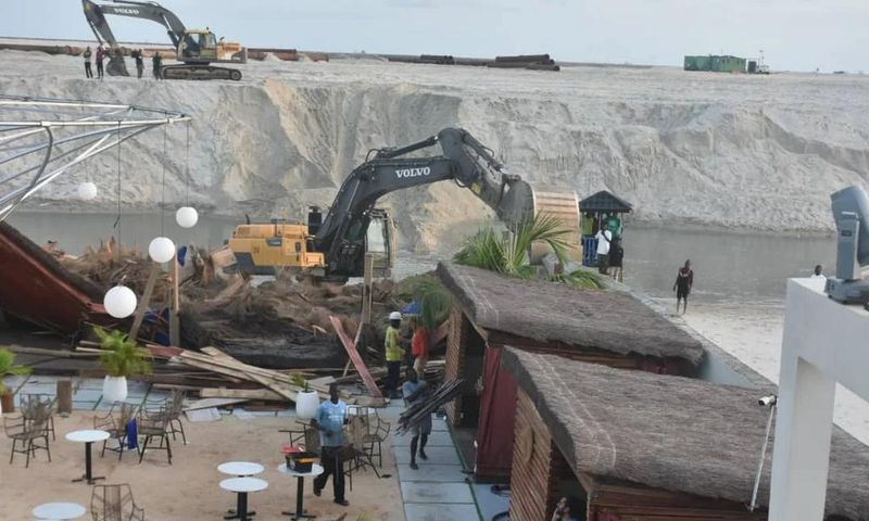 The Federal Government has begun the demolition of businesses for the Lagos-Calabar Coastal Highway project  [NAN]