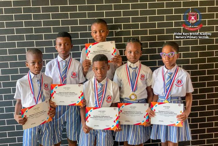 The students from Divine Rays British School [Punch]