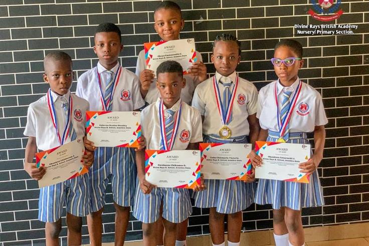The students from Divine Rays British School [Punch]