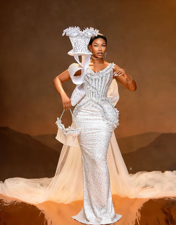 Tacha's outfit at the AMVCA [Instagram/Symply_Tacha]