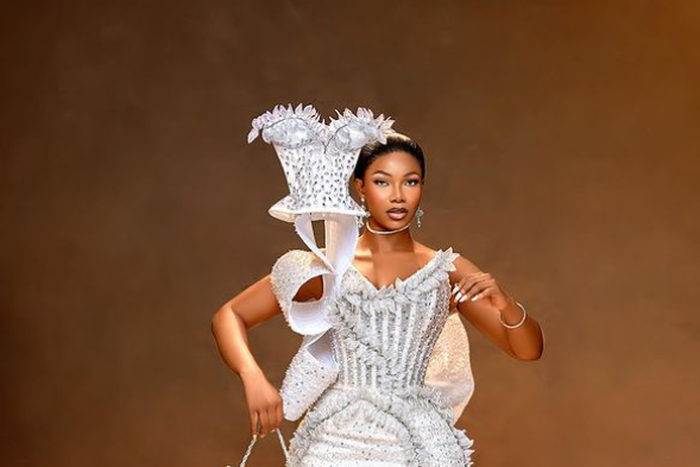 Tacha's outfit at the AMVCA [Instagram/Symply_Tacha]