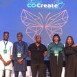 (L-R) Deji Lana, CTO & Co-founder, SeamlessHR; Dolapo Akinbisola, Country Head, SmartComplyApp; Osita Oparaugo, CEO, GetBundi; Ruby Igwe, Country General Manager, ALX Nigeria and Andrea Teke, Host, NITDA Co-Create West Africa Expo 2024, after their pan...