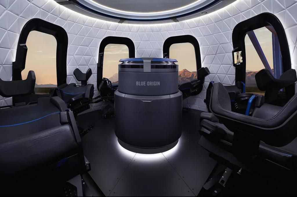 Inside a Blue Origin spacecraft [TechSpot]