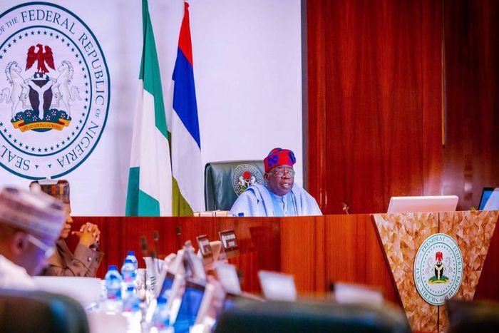 President Bola Tinubu and the Federal Executive Council (FEC). [Facebook]