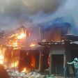 Fire outbreak in Balogun Market (Photo used for illustrative purposes only)