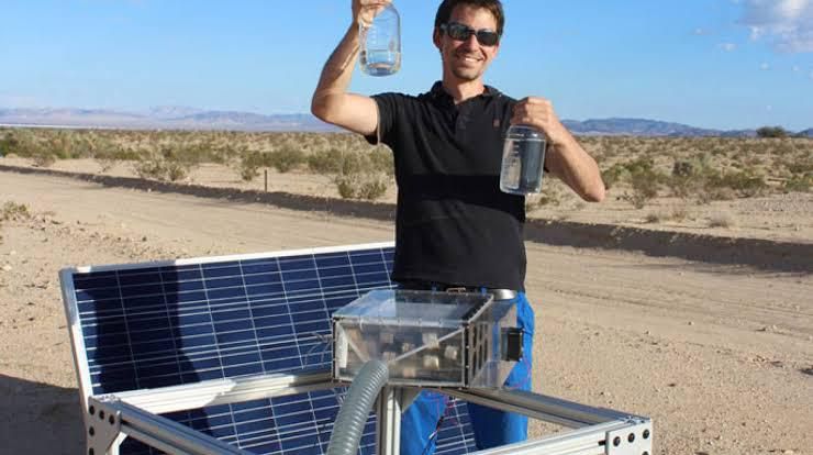 This device can produce up to five gallons of liquid per day from thin air [Uni of California]