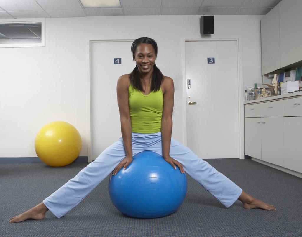 Exercise ball is a great tool [Livestrongcom]