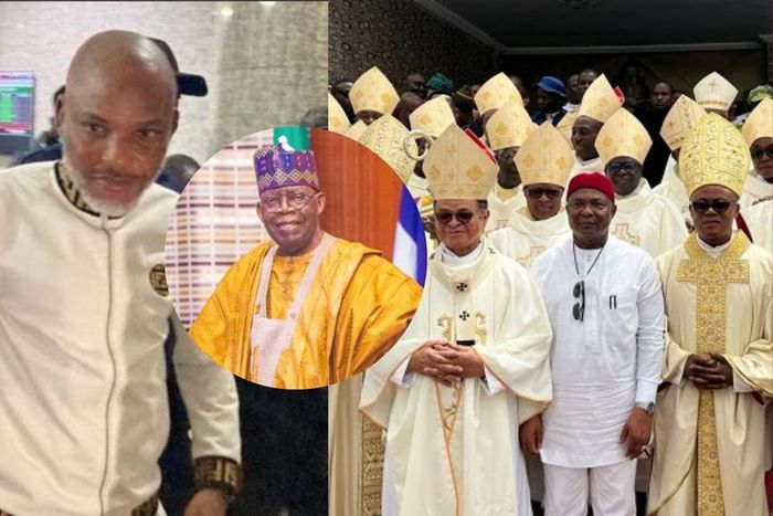 Catholic Bishops beg Tinubu to release Nnamdi Kanu for peace in South East