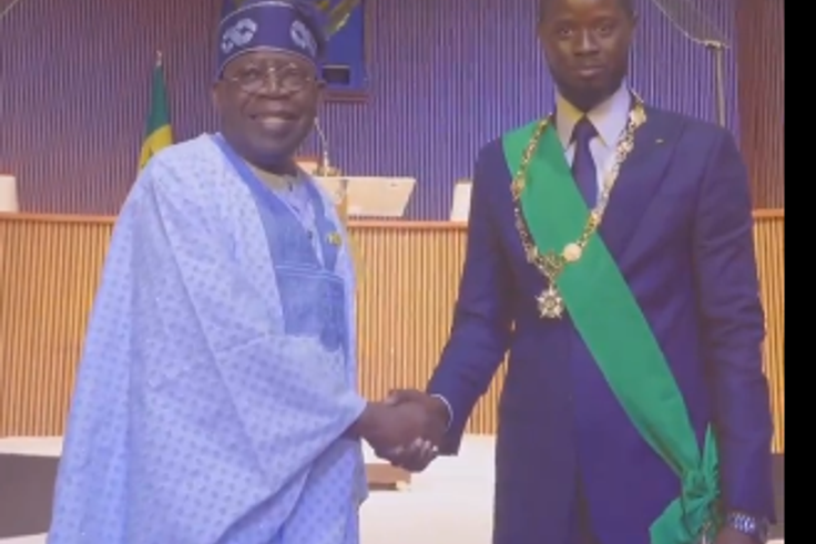 President Bola Tinubu of Nigeria and President Bassirou Faye of Senegal. [Presidency]