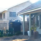 The house where Vincent Opon Kisangi is reported to have set himself on fire