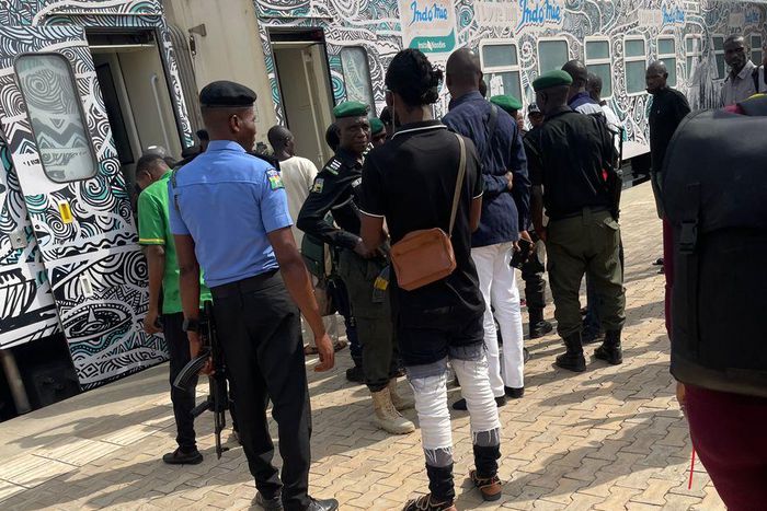 Commotion as police escort suffers chest pain on Kaduna-Abuja train, dies mid-trip [Daily Trust]